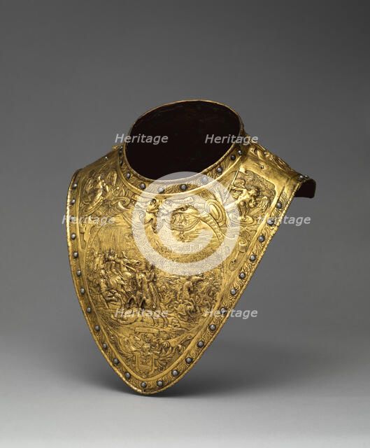 Gorget, probably Dutch, ca. 1630. Creator: Unknown.