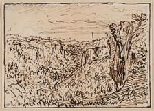 Gorges du Lizon. Creator: Theodore Rousseau