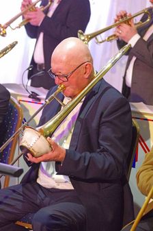 Gordon Campbell, Watermill Jazz Club, Dorking, Surrey, 12 March, 2019. Creator: Brian O'Connor