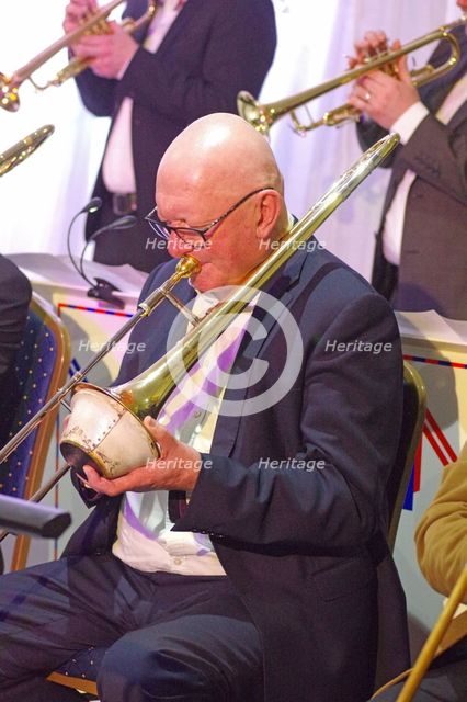 Gordon Campbell, Watermill Jazz Club, Dorking, Surrey, 12 March, 2019. Creator: Brian O'Connor.