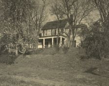 Gordon - Green Terrace, Falmouth, front, Washington Highway, between 1925 and 1929. Creator: Frances Benjamin Johnston