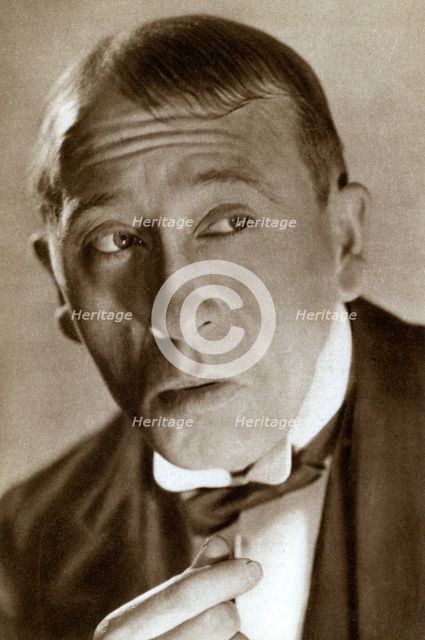 Gordon Harker, British actor, 1933. Artist: Unknown