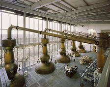 Gordon's Gin distillery, Southfields, Laindon, Basildon, Essex, 09/01/1990. Creator: John Laing plc
