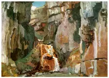 Gordale Scar, West Yorkshire, c1811 (1956)