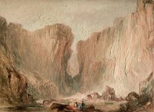 Gordale Scar, Yorkshire Dales [undated]. Creator: Lines Family