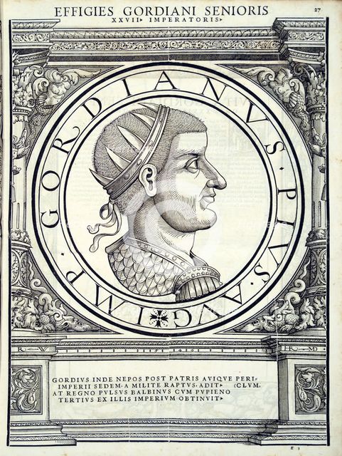 Gordianus (159 - 238), 1559.