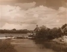 Goring Lock c1927, (1927). Artist: Reginald Belfield