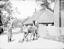 Goring Smithy, Goring, Oxfordshire, 1895. Artist: Henry Taunt
