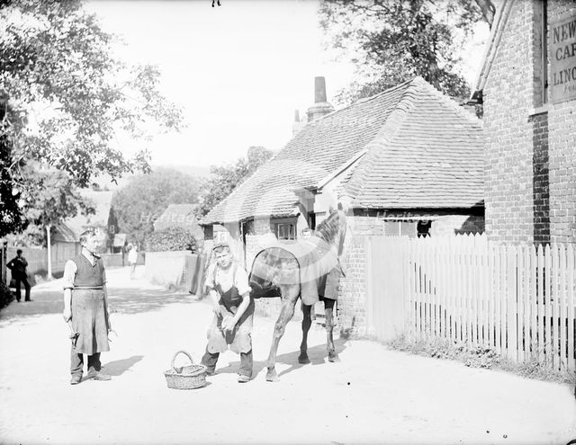 Goring Smithy, Goring, Oxfordshire, 1895. Artist: Henry Taunt