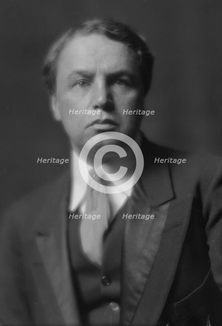 Gorski, W.O., Mr., portrait photograph, 1914 May 13. Creator: Arnold Genthe.