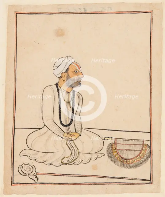 Gosain Narottam Das, c. 1720-30. Creator: Unknown.