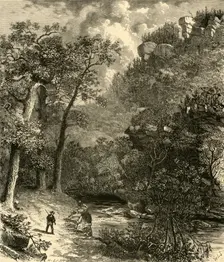 Goshen Pass 1872. Creator: Henry Duff Linton