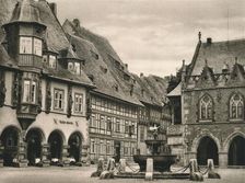 Goslar - Marketplace 1931. Artist: Kurt Hielscher