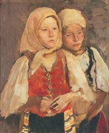 Gossips, 1934. Creator: Vladimir Kovar