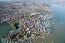 Gosport High Street Heritage Action Zone and town centre, Gosport, Hampshire, 2020. Creator: Damian Grady