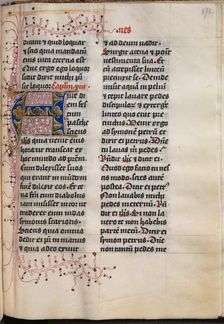 Gospel Book with Evangelist Portraits: Decorated Initial, c. 1480. Creator: Hausbuch Master (German)