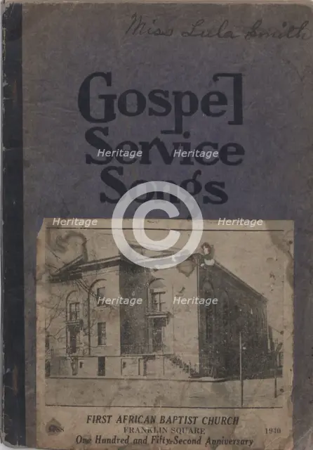 Gospel Service Songs, 1938. Creator: Unknown.