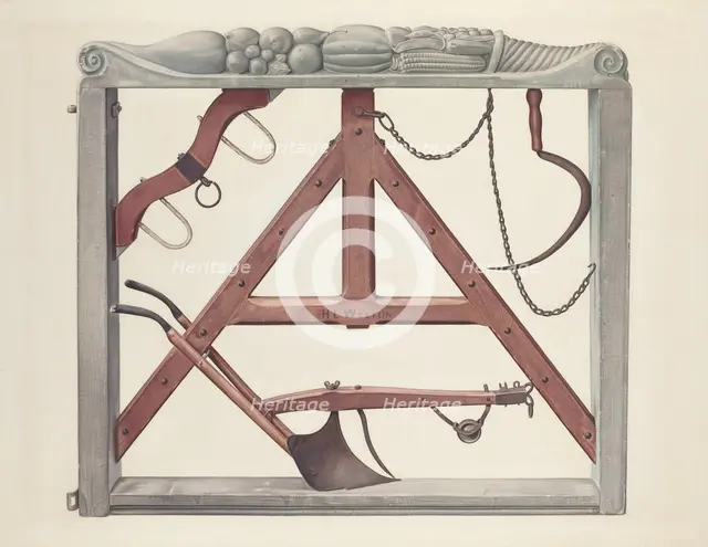 Gate, 1935/1942. Creator: Unknown.