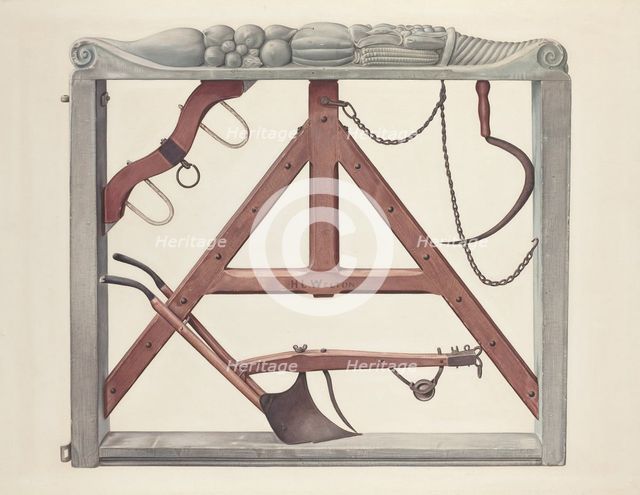 Gate, 1935/1942. Creator: Unknown.