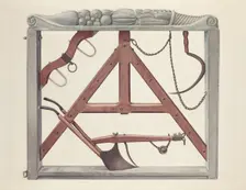 Gate, 1935/1942. Creator: Unknown