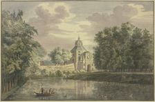 Gate to Utrecht with part of the promenade, 1750. Creator: Jacobus van Liender