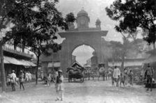 Gate to Muttra, India, 1917