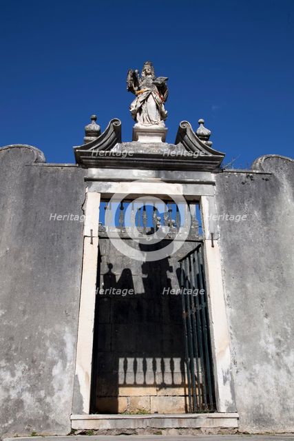 Gate, University of Coimbra, Portugal, 2009. Creator: Samuel Magal.
