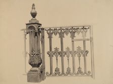 Gate and Gatepost, 1935/1942. Creator: Jerome Hoxie