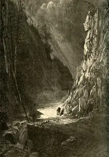 Gate of the Crawford Notch 1872. Creator: Harry Fenn
