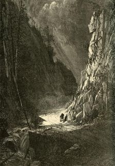 Gate of the Crawford Notch 1872. Creator: Harry Fenn