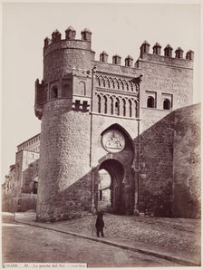 Gate of the Sun, Toledo, Spain, between 1875 and 1892. Creator: Juan Laurent