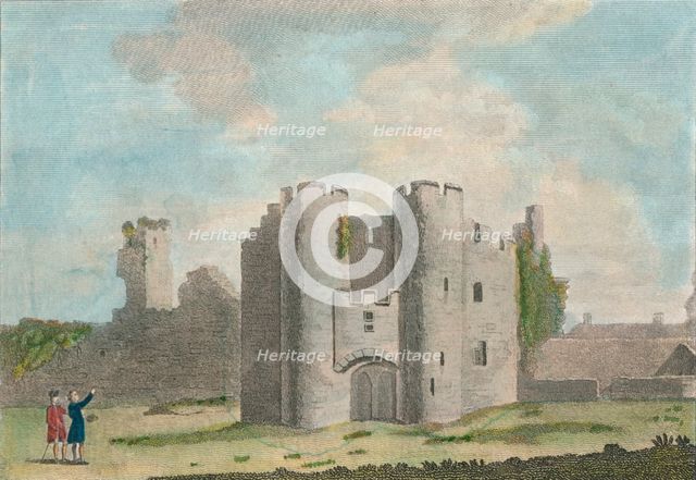 Gate of Pembroke Castle, Pembrokeshire, 1785. Artist: John Newton