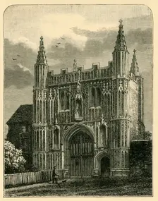 Gate of St. John's Abbey 1898. Creator: Unknown