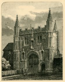 Gate of St. John's Abbey 1898. Creator: Unknown