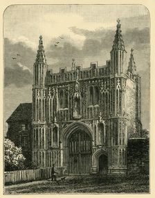 Gate of St. John's Abbey 1898. Creator: Unknown