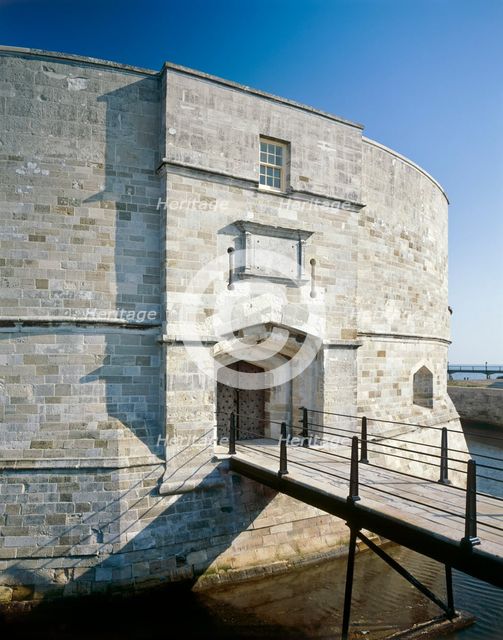 Gatehouse of Calshot Castle, near Fawley, Hampshire, c2000s(?). Artist: Unknown.