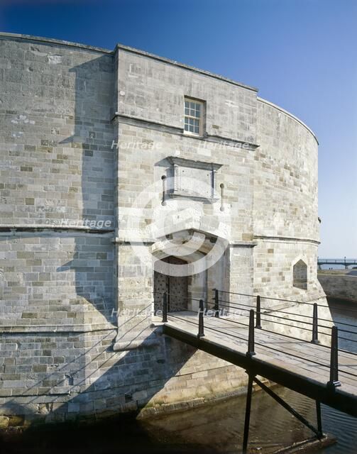 Gatehouse of Calshot Castle, near Fawley, Hampshire, c2000s(?). Artist: Unknown.