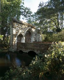 Gatehouse of Waltham Abbey, Essex, c1990-c2010. Artist: Pat Payne