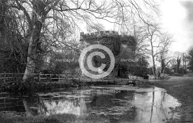 Gatehouse at Whittington Castle, Shropshire, c1900. Artist: Farnham Maxwell Lyte