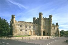 Gatehouse and courthouse, Battle Abbey, East Sussex, 1998. Artist: J Bailey