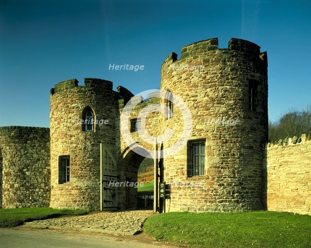 Gatehouse, Beeston Castle, Cheshire, 1987. Artist: Unknown