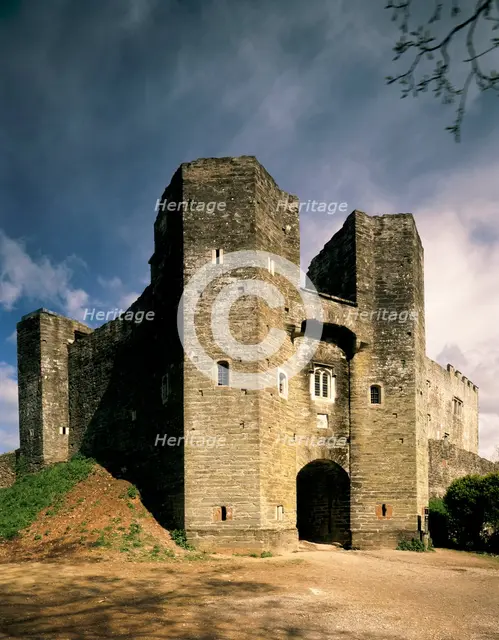 Gatehouse, Berry Pomeroy Castle, Devon, 1990. Artist: Unknown