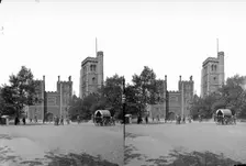 Gatehouse, Lambeth Palace, Lambeth, London, c1870-1900. Artist: York & Son