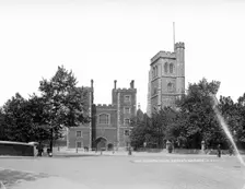 Gatehouse, Lambeth Palace, Lambeth, London, c1870-1900. Artist: York & Son