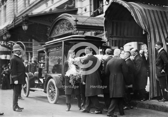 Gates Funeral N.Y., 1911. Creator: Bain News Service.