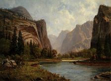 Gates of the Yosemite, ca. 1882. Creator: Albert Bierstadt