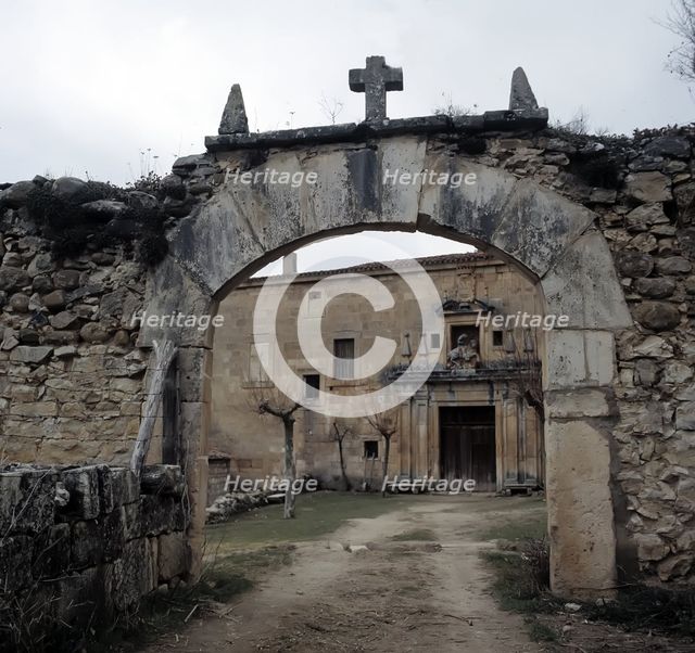 Gateway to the monastery of San Pedro de Arlanza.