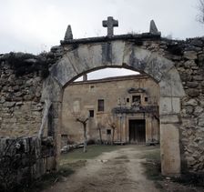 Gateway to the monastery of San Pedro de Arlanza