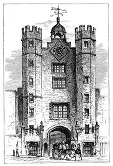 Gateway to St James's Palace, London, 1900. Creator: Unknown
