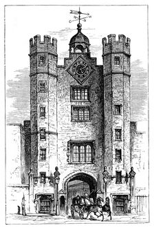 Gateway to St James's Palace, London, 1900. Creator: Unknown